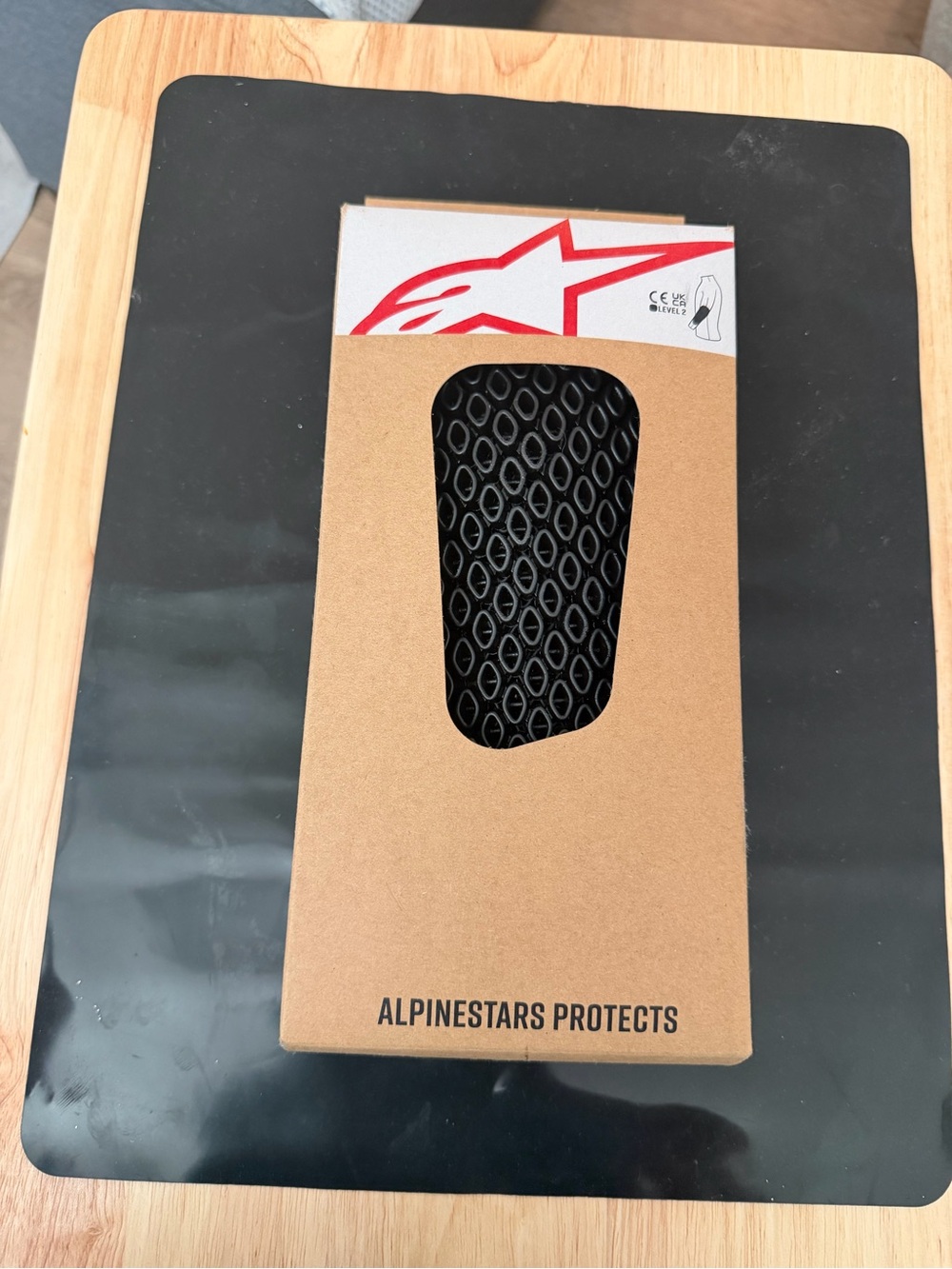 Alpinestars Black elbow and shoulder protectors